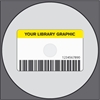 Stregkodeetiket til DVD/CD-ROM 50x80/�117 acetat, FARVET m/print