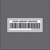 Bogstregkodeetiket 25x77/35x87 acetat HVID m/print