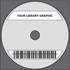 Stregkodeetiket til DVD/CD-ROM 2 x 15x90/�117 acetat, HVID/HVID m/print m/tr�d