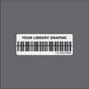 RFID hybridetiket 29x77 HVID m/print m/tr�d