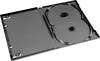 DVD-boks til 2 discs. RFID egnet, GR�SORT