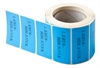 Rulleetiket 50x24. Valgfri tekst, BL�