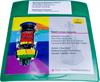 Bibliotekslomme til 1 disc, GR�N PP