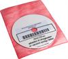 Bibliotekslomme til 1 disc. Filtindl�g, tekst og vinduesprint, R�D PP