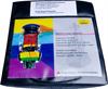 Bibliotekslomme til 3 discs. Filtindl�g, SORT PP