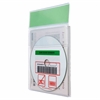 Bibliotekslomme til 9mm Digi-Pak. Piktogram, bred farvebrik