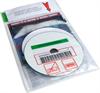 AV h�j bibliotekslomme til 1-2 discs. Piktogram for stregkodeanbringelse, PP
