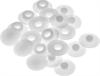 Bibliotekslomme trykl�sknap 3 mm, HVID