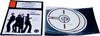 RFID bibliotekslomme til 2 discs og booklet, SORT PP