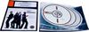RFID bibliotekslomme til 3 discs, booklet og libretto, SORT PP