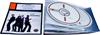 RFID bibliotekslomme til 5 discs, booklet og libretto, SORT PP