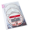 RFID AV bibliotekslomme til 1-3 discs. Piktogram, PP