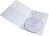 AV mappe med 2 lommer: 2 elastiske, 1 flap. HVID