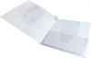 AV mappe med 2 lommer: 1 elastisk, 1 volumen, 2 flapper. HVID