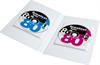 CD mappe med tray til 2 disc, HVID